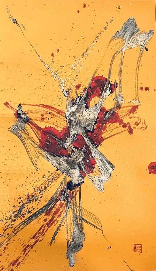 Slovak art piece, interior design, contemporary artists