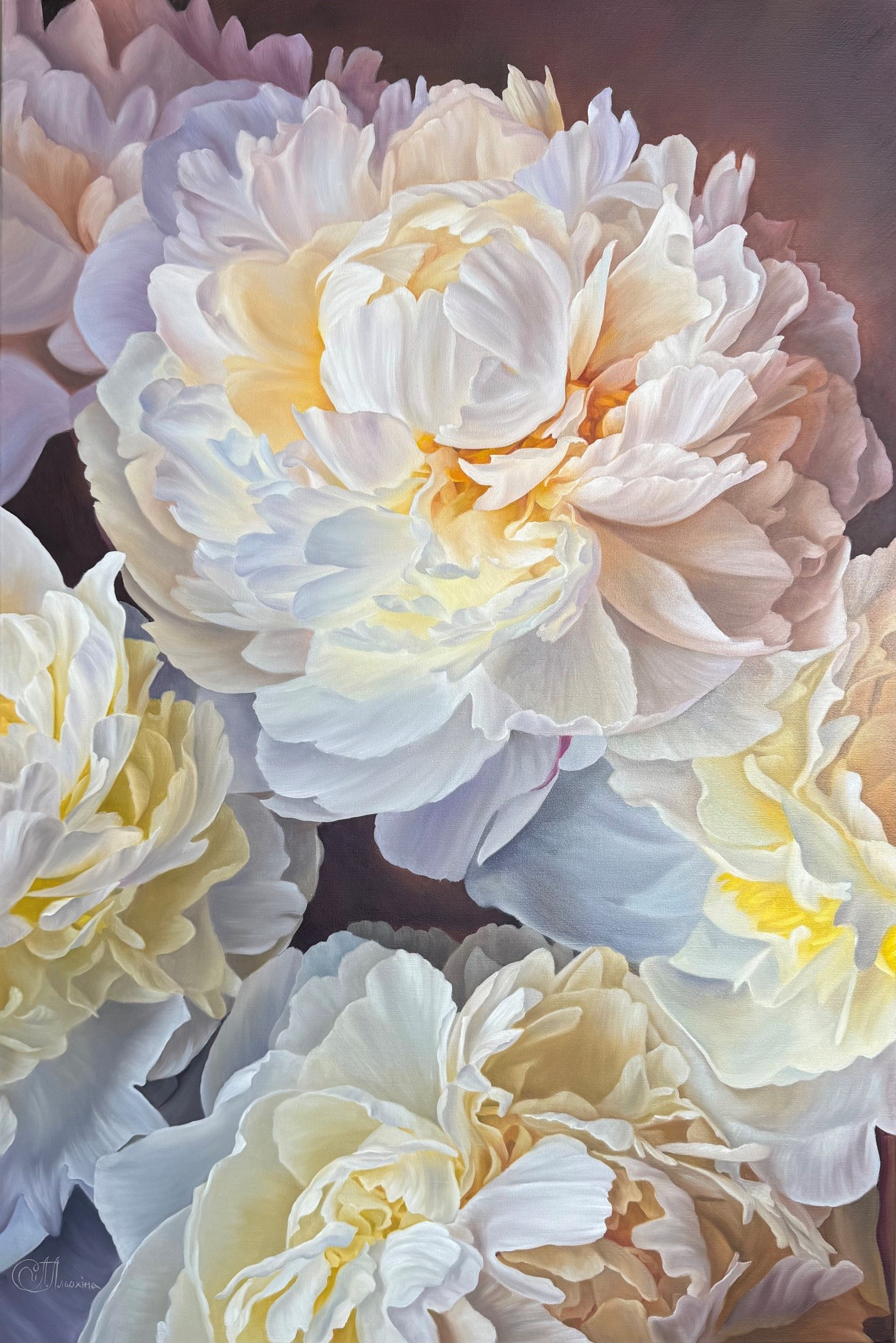 Fine Art, Modern Art, Contemporary Art by emerging East European Artists :  Ukrainian art piece, interior design, contemporary artists :  Anna's painting linked to the painting eshop page