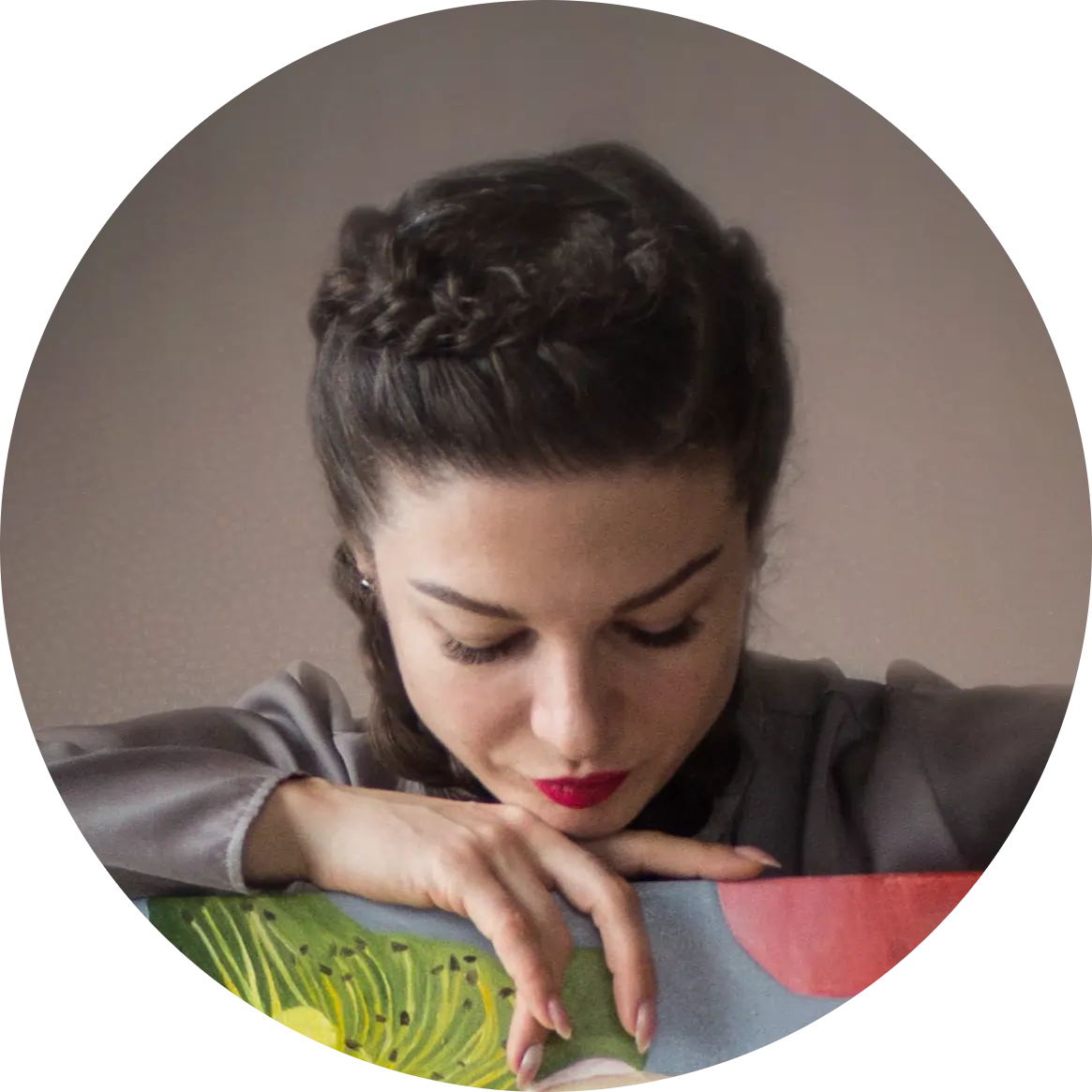 Artist Anastasiia Alekhina