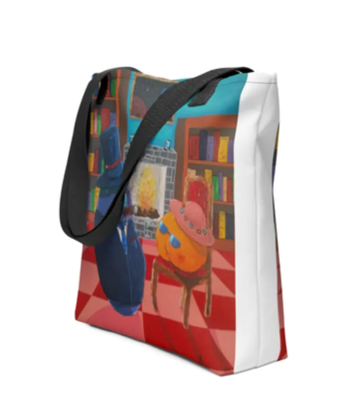 'Celebration by the Fire' Totebag