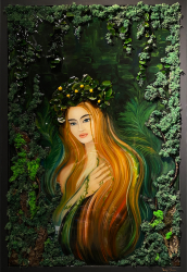 Wood Nymph Painting