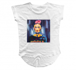 T-Shirts With Original Painting Frida