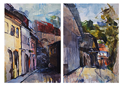 Landscapes (diptych)