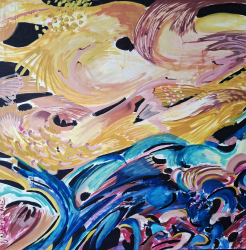 When a crystal lights up on my forehead