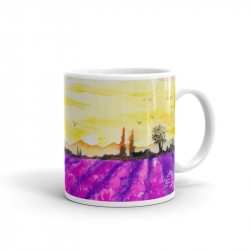 Violet Field Mug