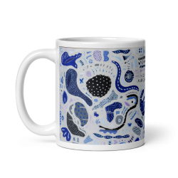 'Blue tones' Mug